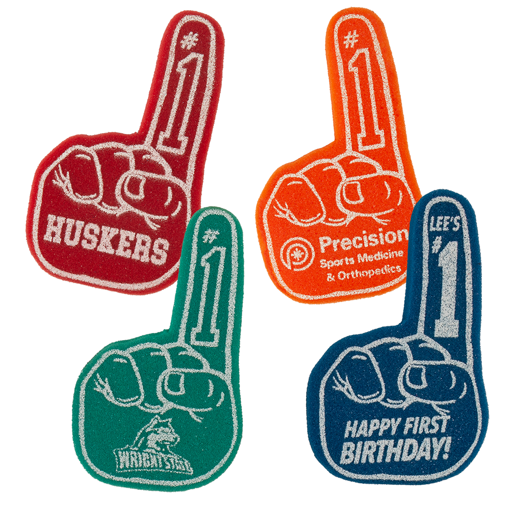 6.5" #1 Finger Foam Mini 1