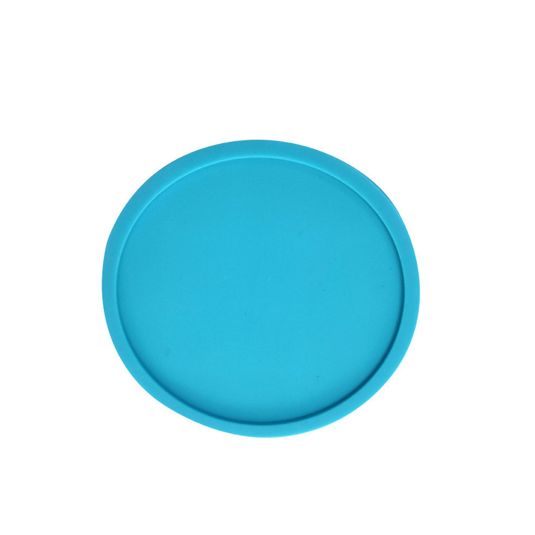 Round Silicone Coasters Coffee For Table Desk 2
