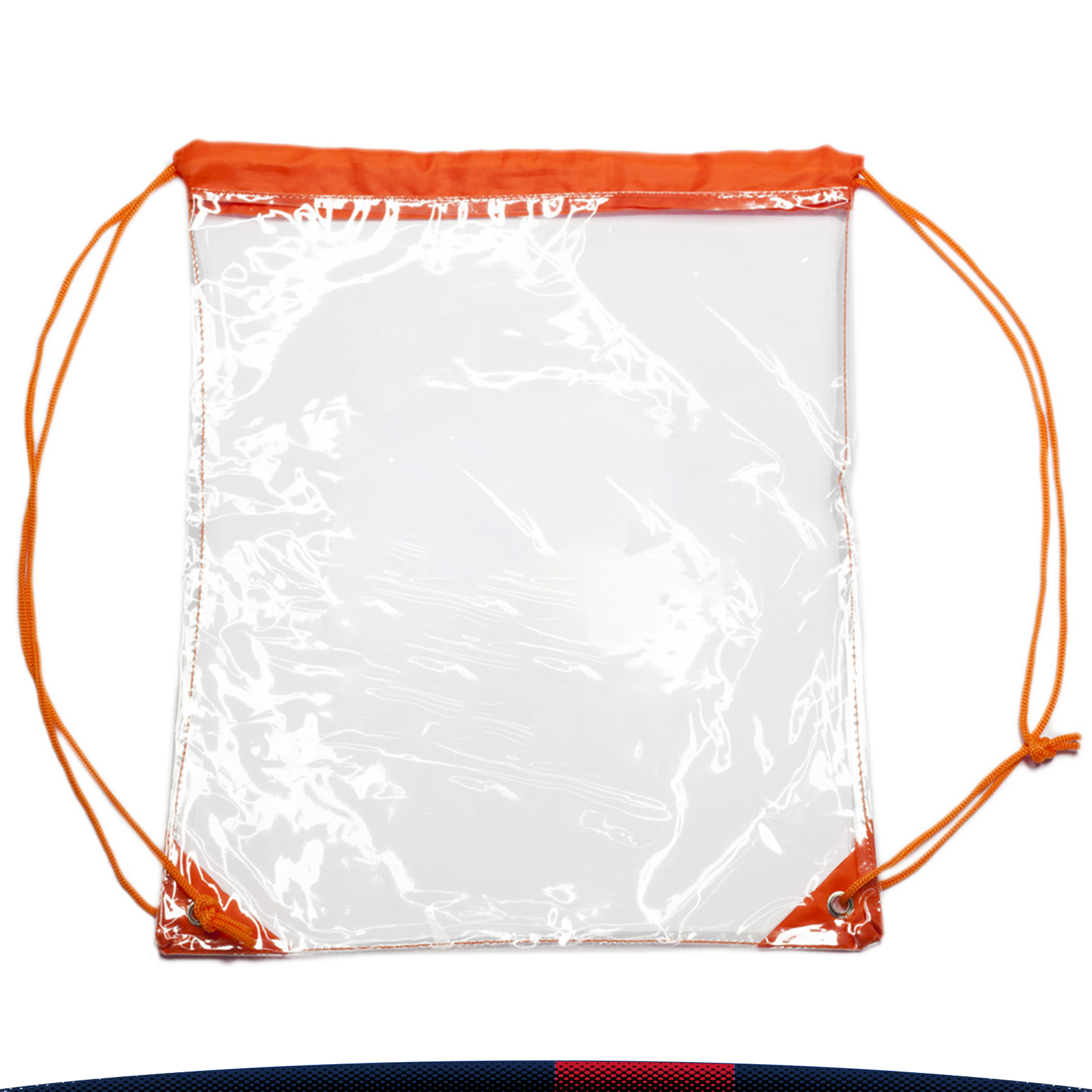 Clear Plastic Drawstring Backpacks 7