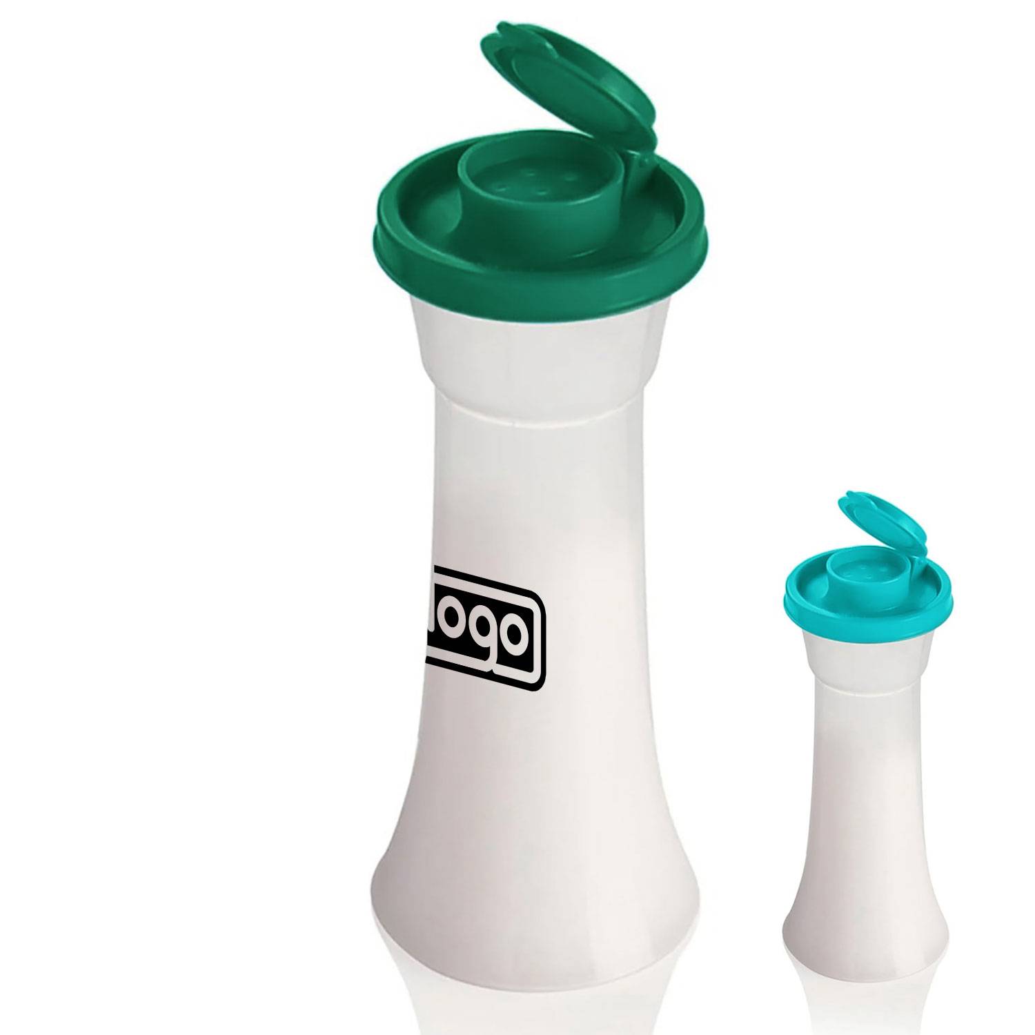 2pcs Plastic Salt & Pepper Shaker Set 2