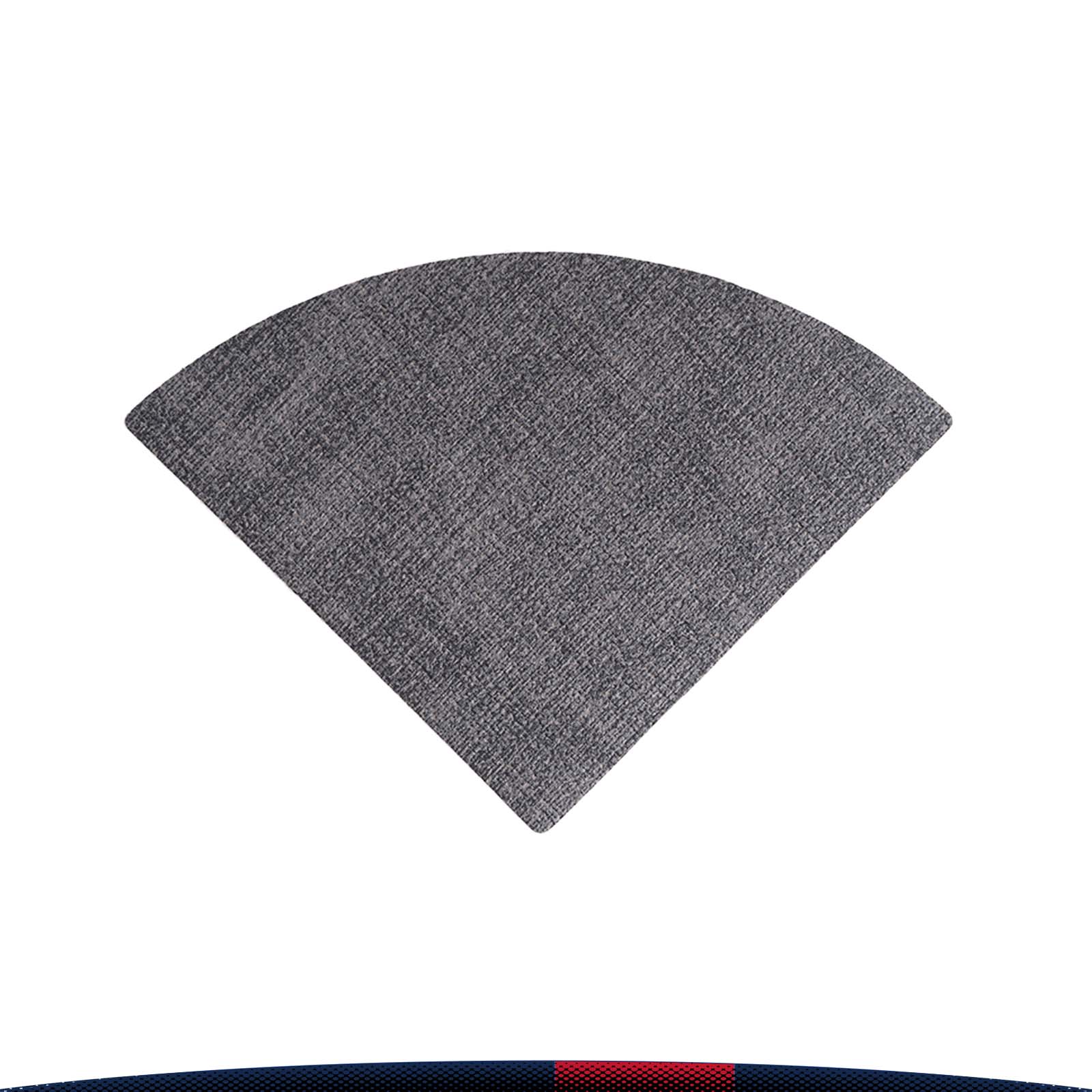 Fan-Shaped Woven PU Leather Coaster 2