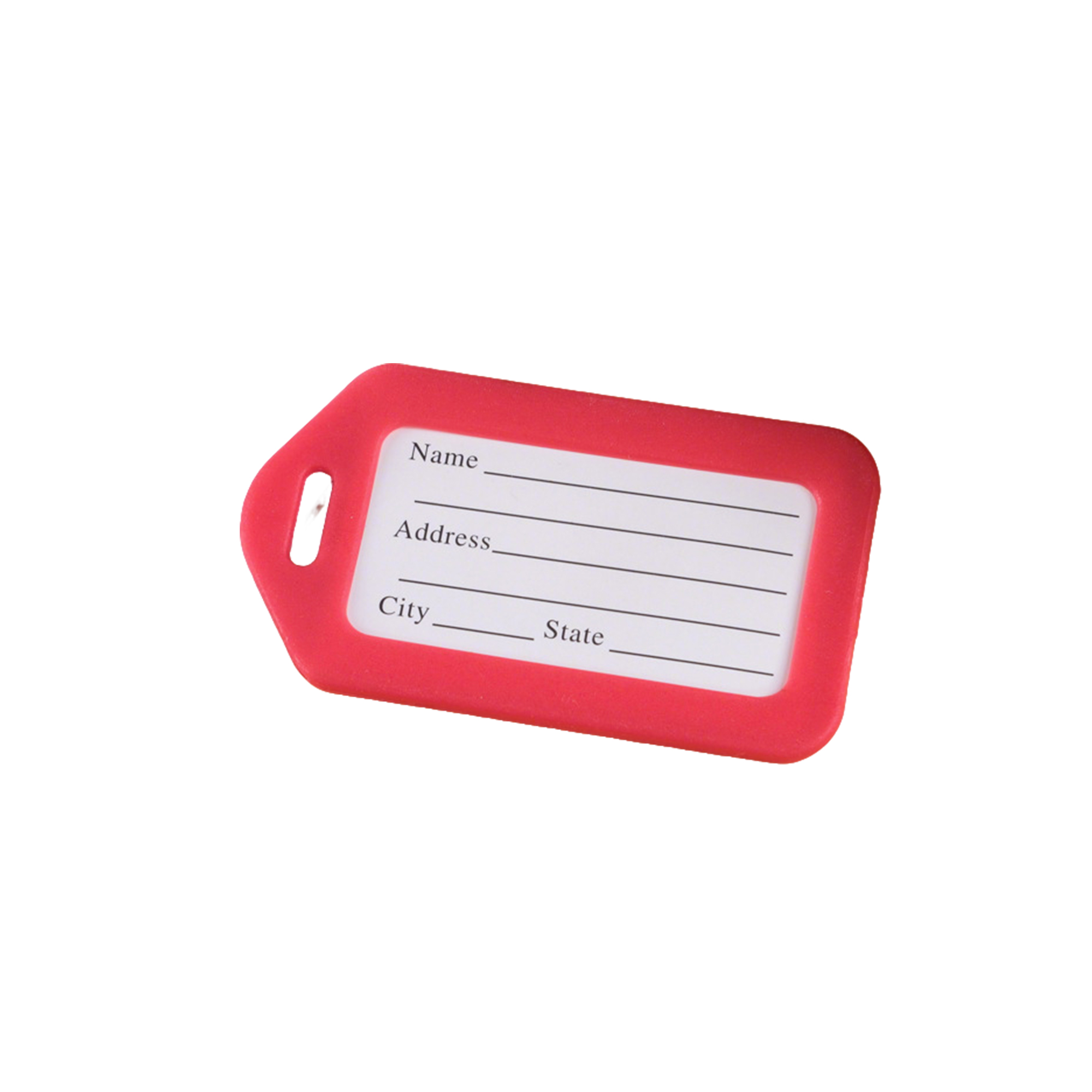 Rigid Plastic Travel Luggage Identification Tag 15
