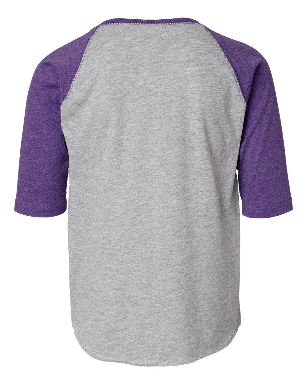 Youth Baseball Fine Jersey Three-Quarter Sleeve Tee - 6130 33