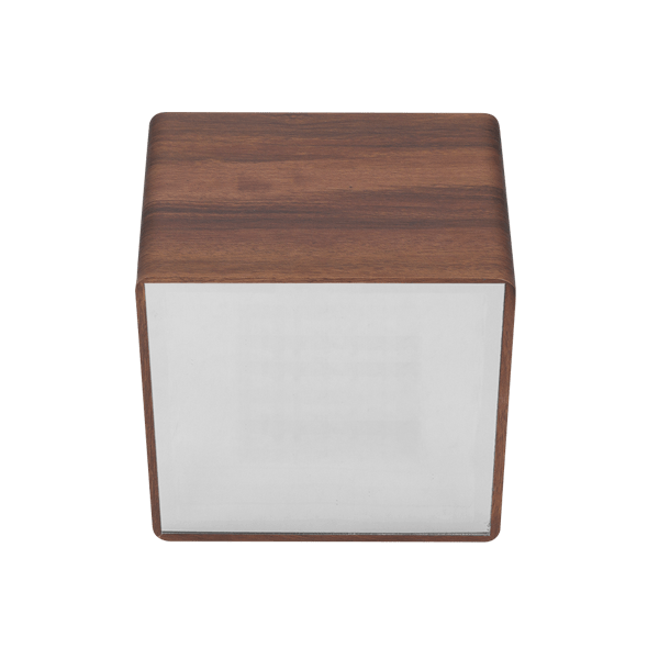 Orbit Wood Grain Mirror Light-Up Speaker 44