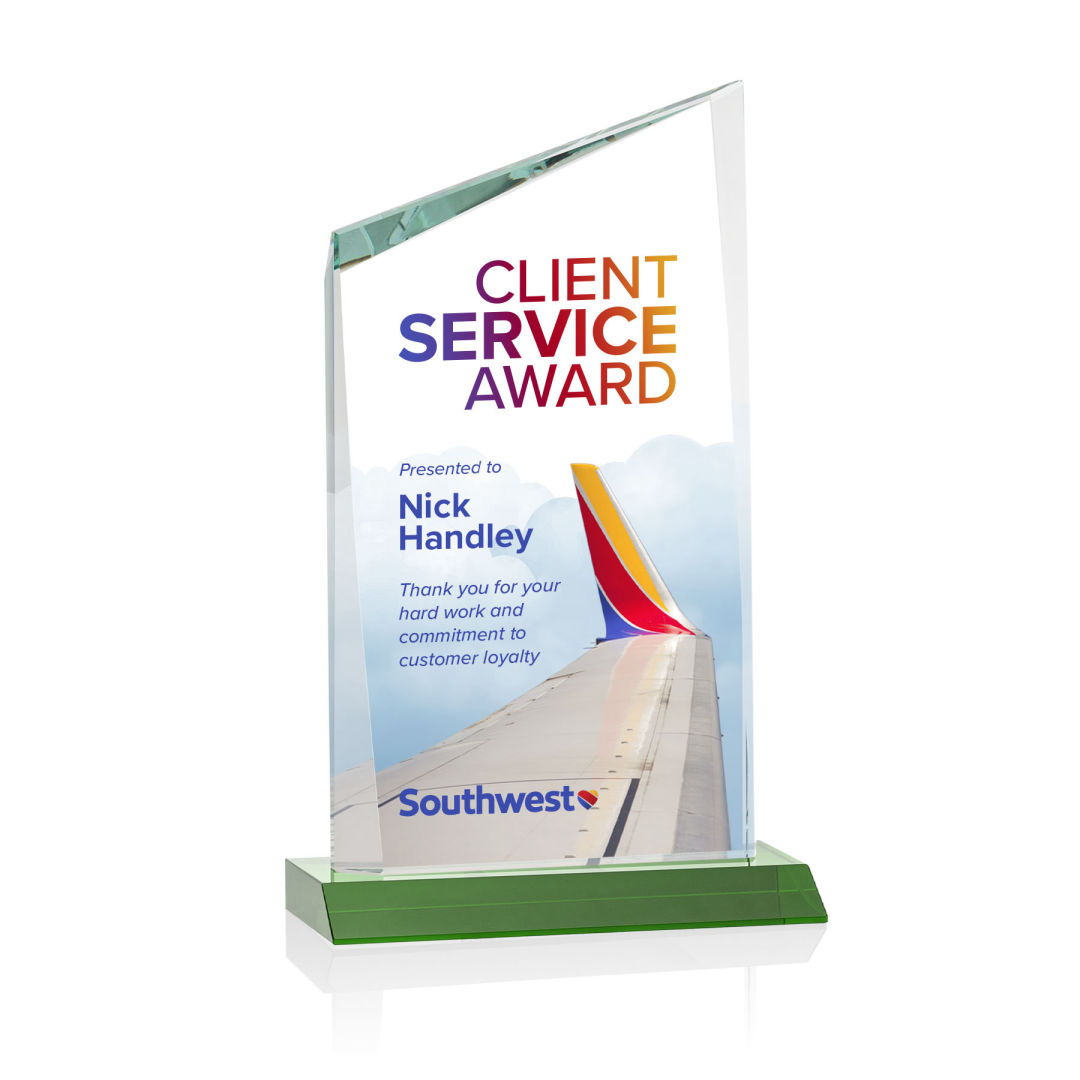 Scarsdale VividPrint™ Award - Green 12