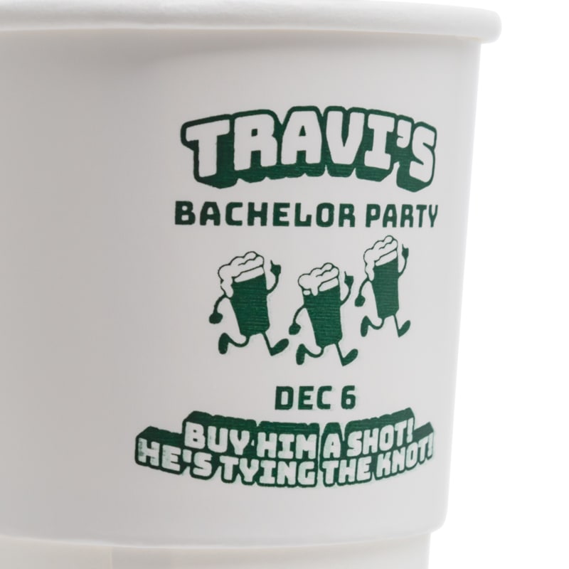 Custom 4 Oz. Double Wall Paper Hot Cups 5