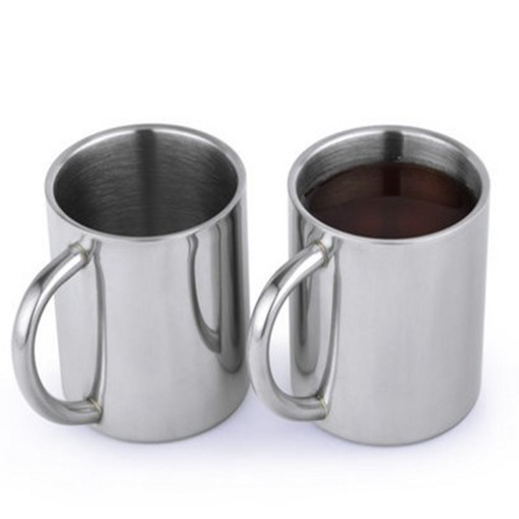 400ml Stainless Steel Double Walled Coffee Mug 1
