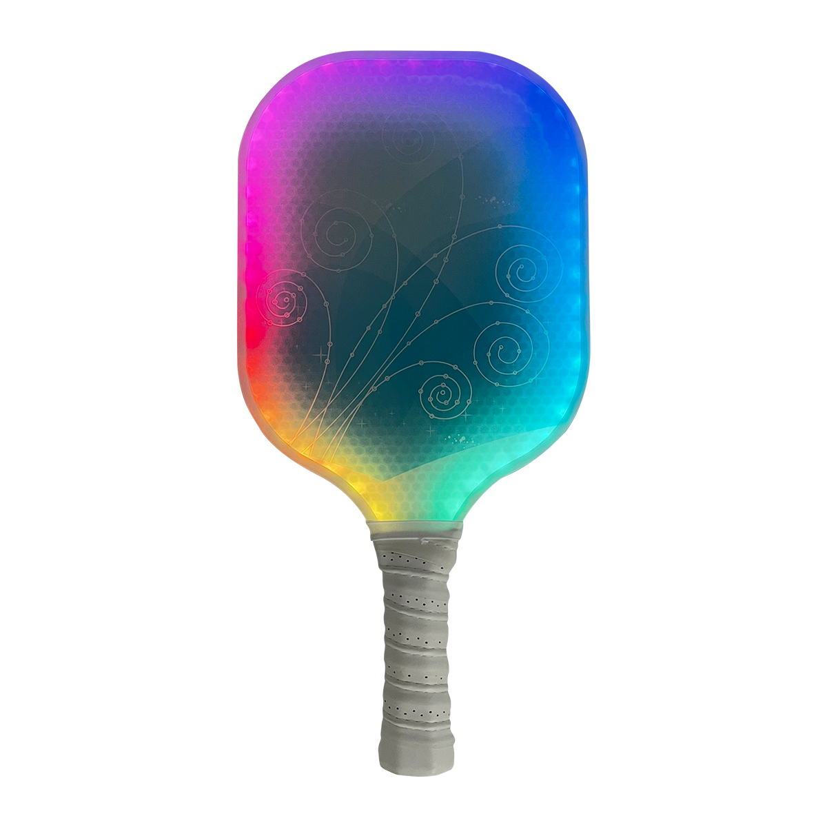 StrikeMaster Light-Up Pickleball Set – Illuminated Paddle with Luminous Ball 2