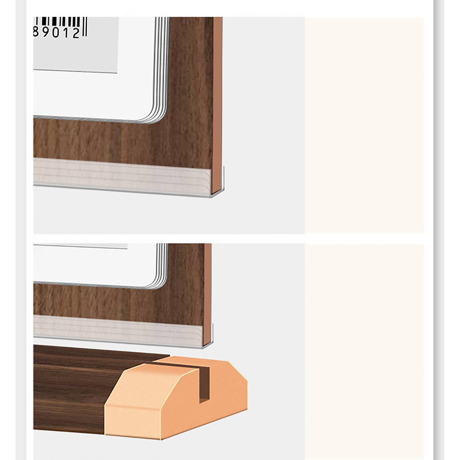 Wooden Promotional Display Stand Sign Holder 2
