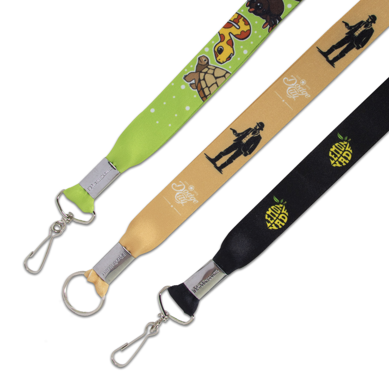 1" Eco-Friendly Dye Sublimated Lanyard 1