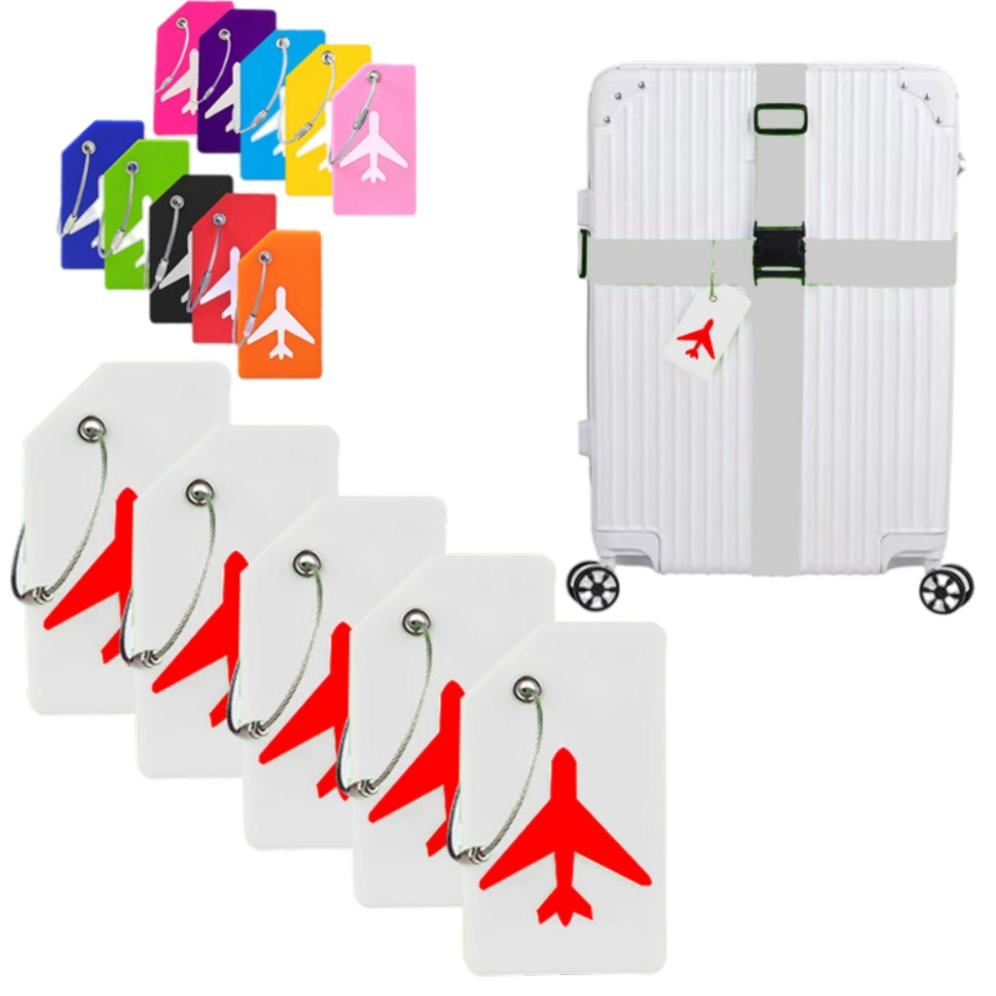 Premium Silicone Luggage Tag 2