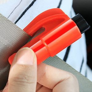 Emergency Hammer with Belt Cutter and Whistle 2