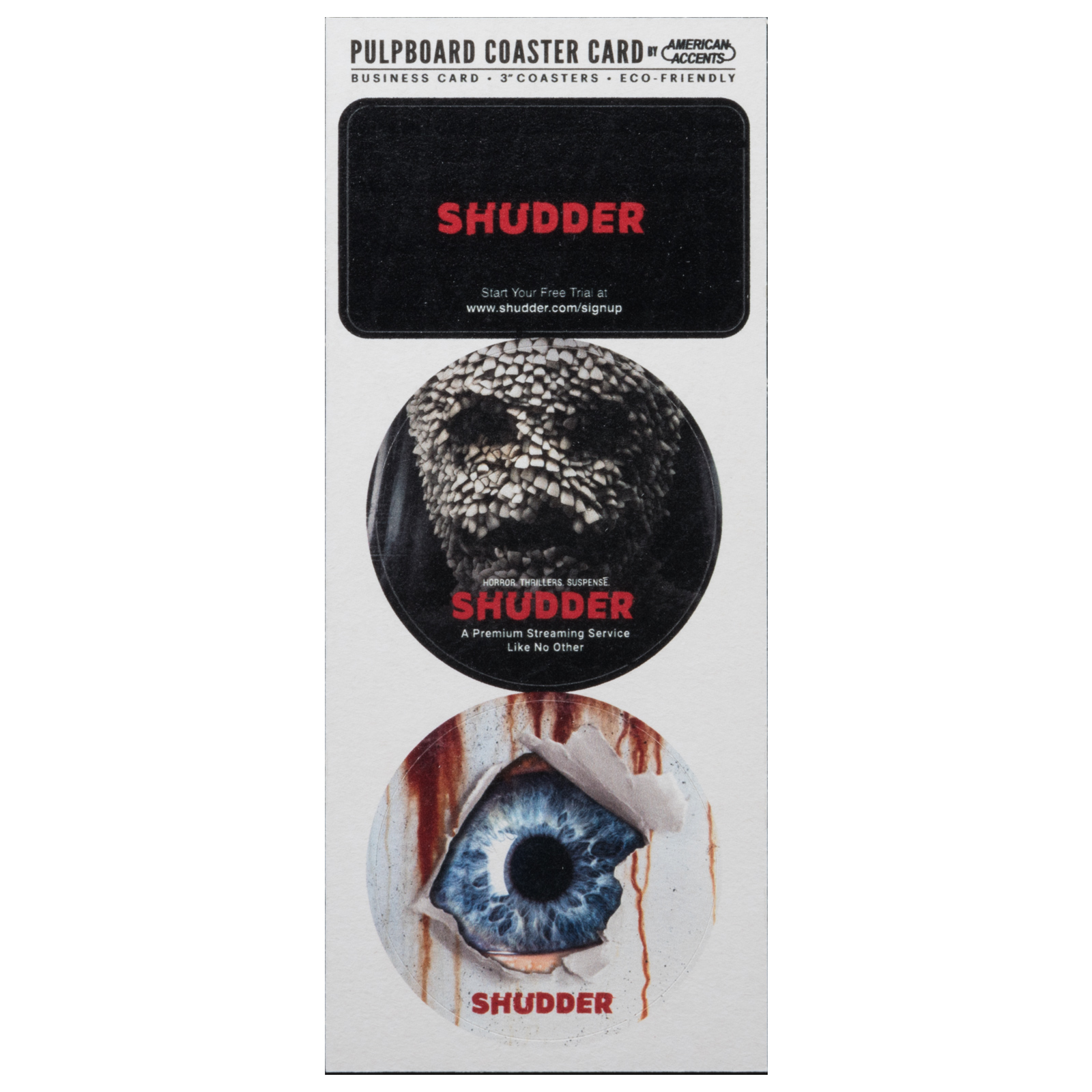 80 pt Coaster Card Pulpboard Half Size 1