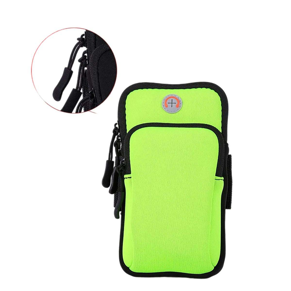 Breathable Arm Phone Holder with Key and Card Storage 5