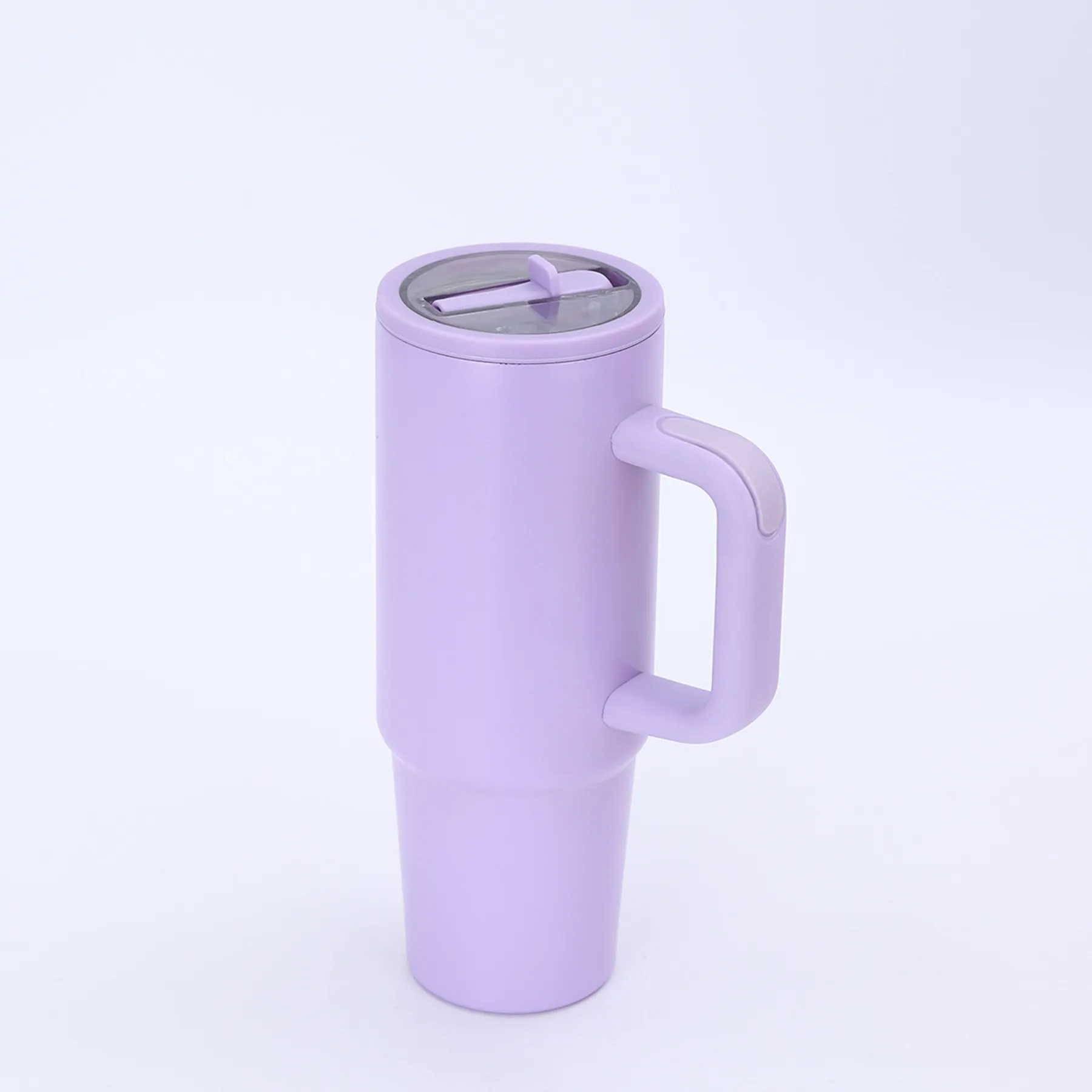 30 oz Stainless Steel Tumbler with Handle & Flip Straw Lid 2