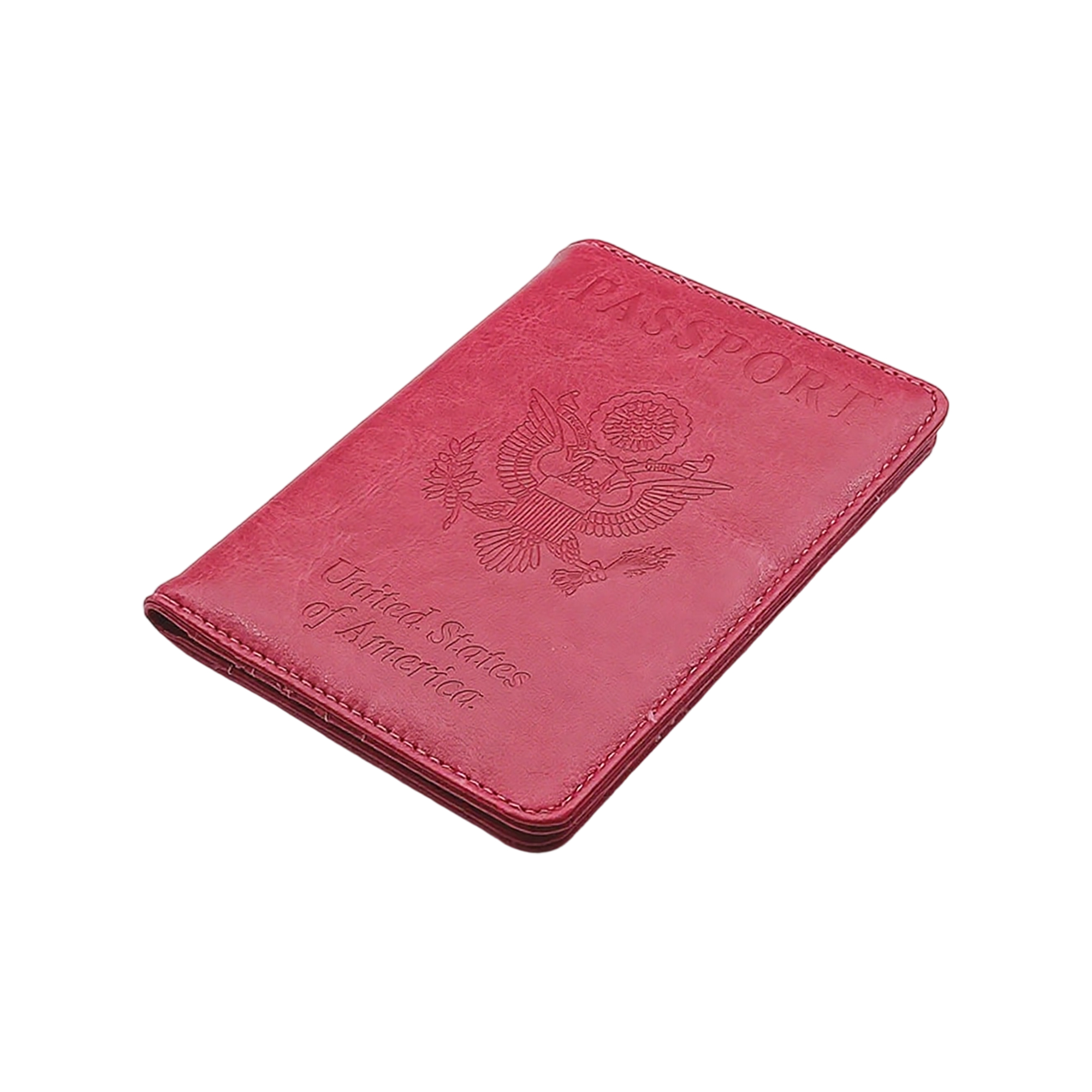 PU Leather Passport Wallet With RFID Blocking 5.5" By 4.1" 8