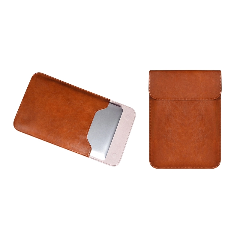 Solid color Leather tablet Sleeve 3