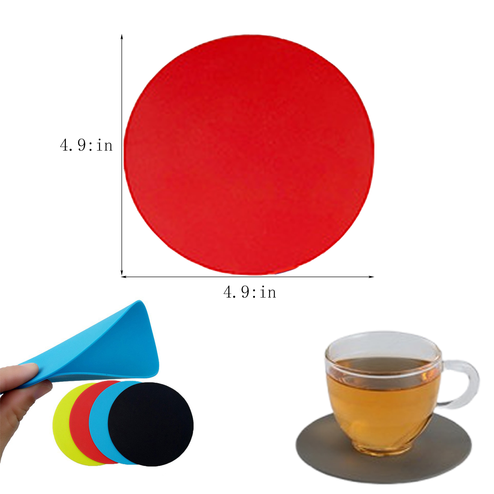Solid Color Silicone Grip Pad 2