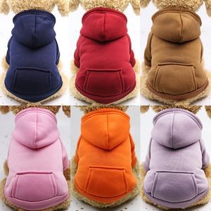 New Winter Dog Hoodie Sweaters With Pockets 4