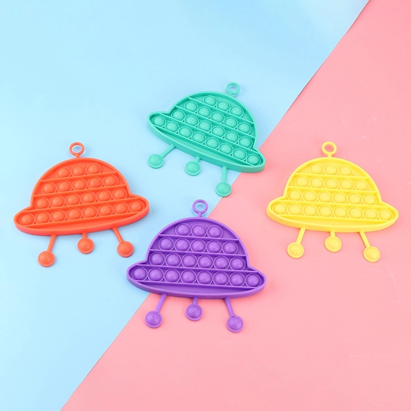 UFO Silicone Push Pop Bubble Sensory Fidget 2