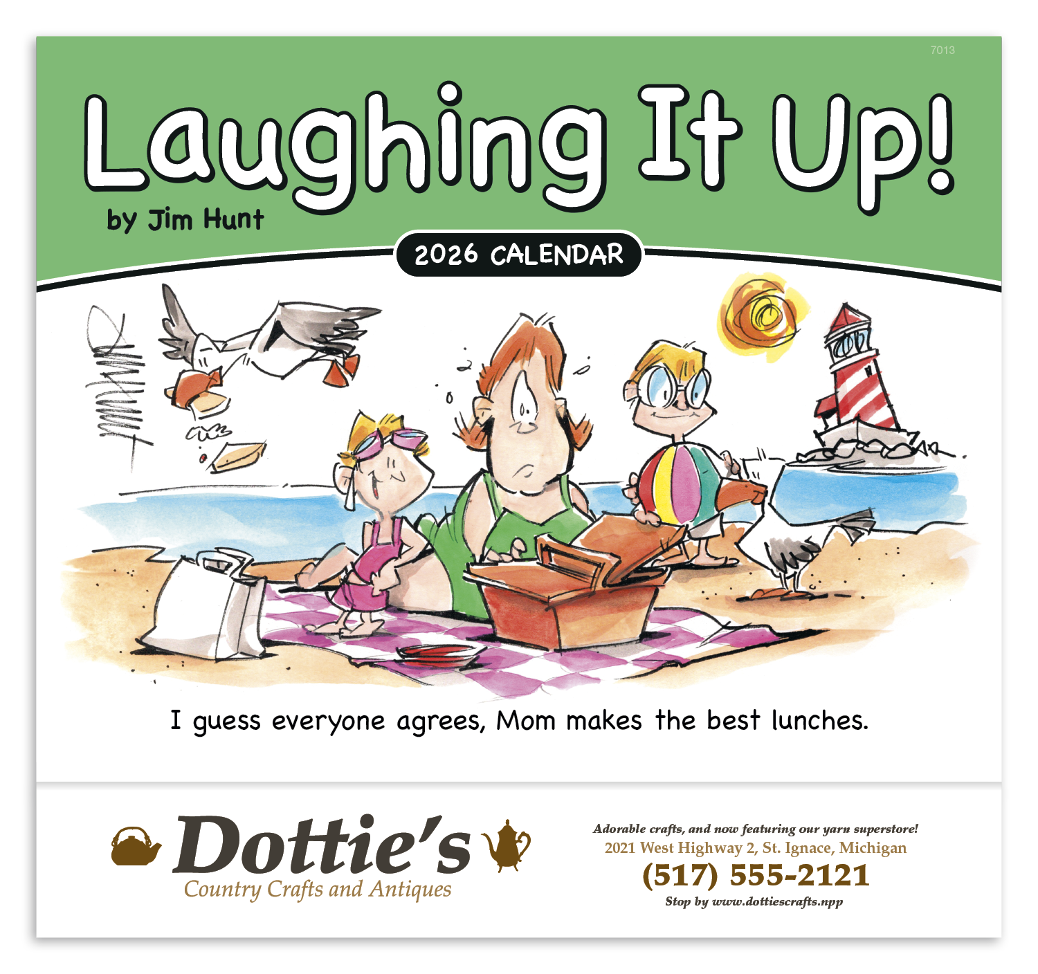 Good Value™ Laughing It Up - Stapled Calendar 14