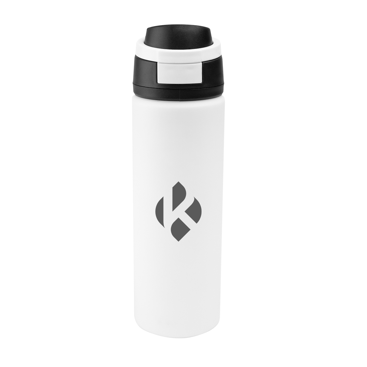24 Oz. Pop Sip Recycled Stainless Steel Bottle, custom water bottle with logo imprint 26