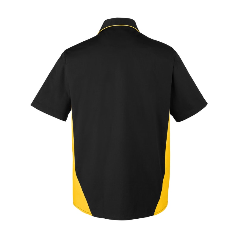 Harriton Men's Tall Flash IL Colorblock Short Sleeve Shirt 21