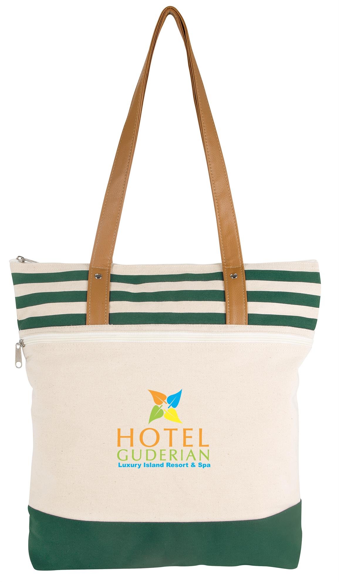 Atchison® Cora Lane Cotton Tote, custom tote bag with logo imprint 7