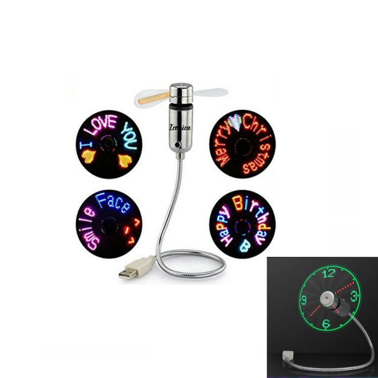 Small USB Fan with Real Time Clock 4