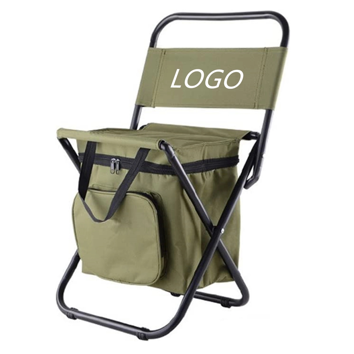 Portable Chair With Cooler Bag 4
