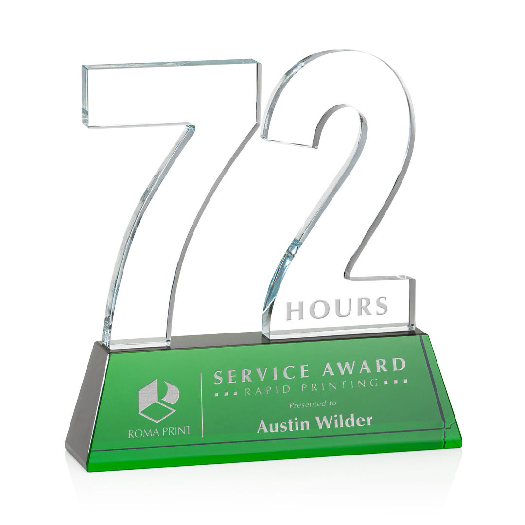Milestone Optical Award - Green 3