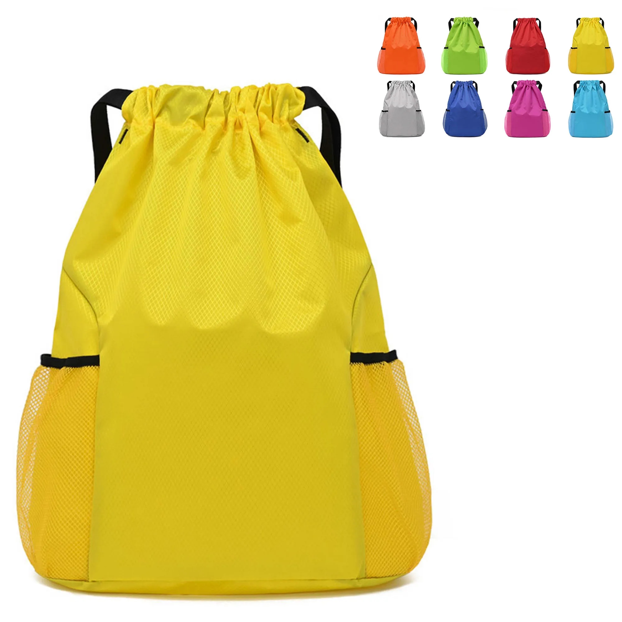 Large Capacity Drawstring Sports Basketball Backpack