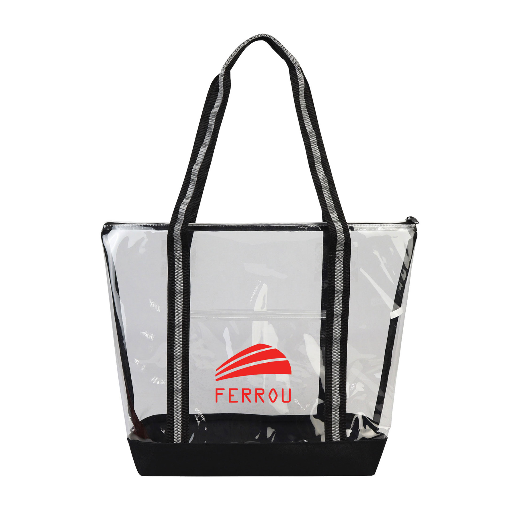 Capitola Clear TPU Zippered Tote 4