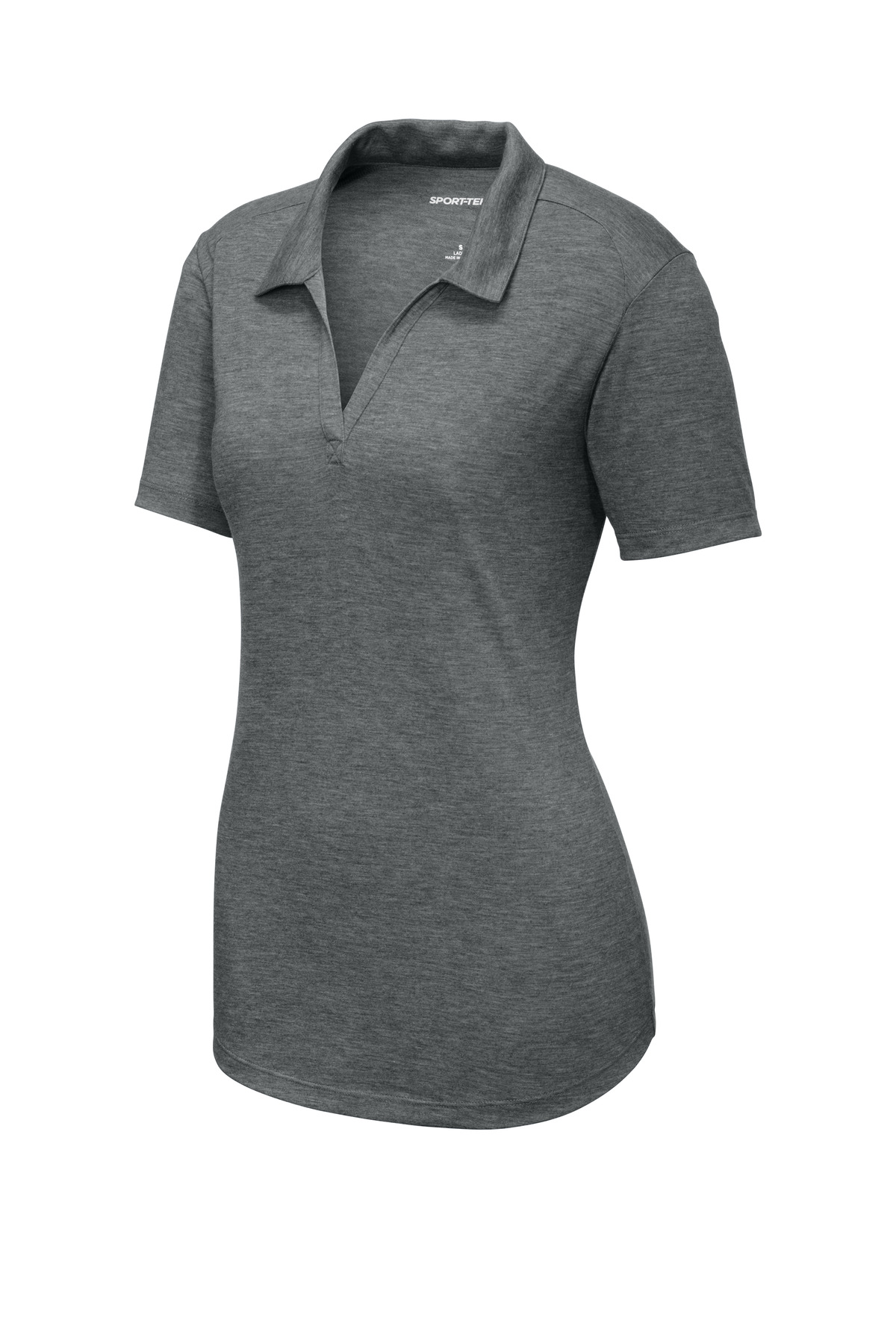 Sport-Tek Women's PosiCharge Tri-Blend Wicking Polo. LST405 30