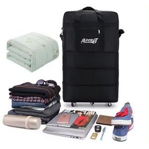 Suitcases With Wheels And Expandable Foldable Duffel Bag 1