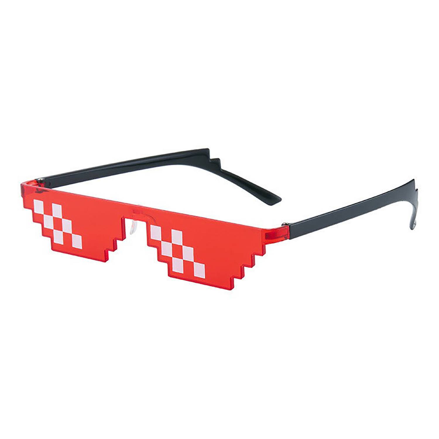 Creative Funny Square Mosaic Pixel Sunglasses 3