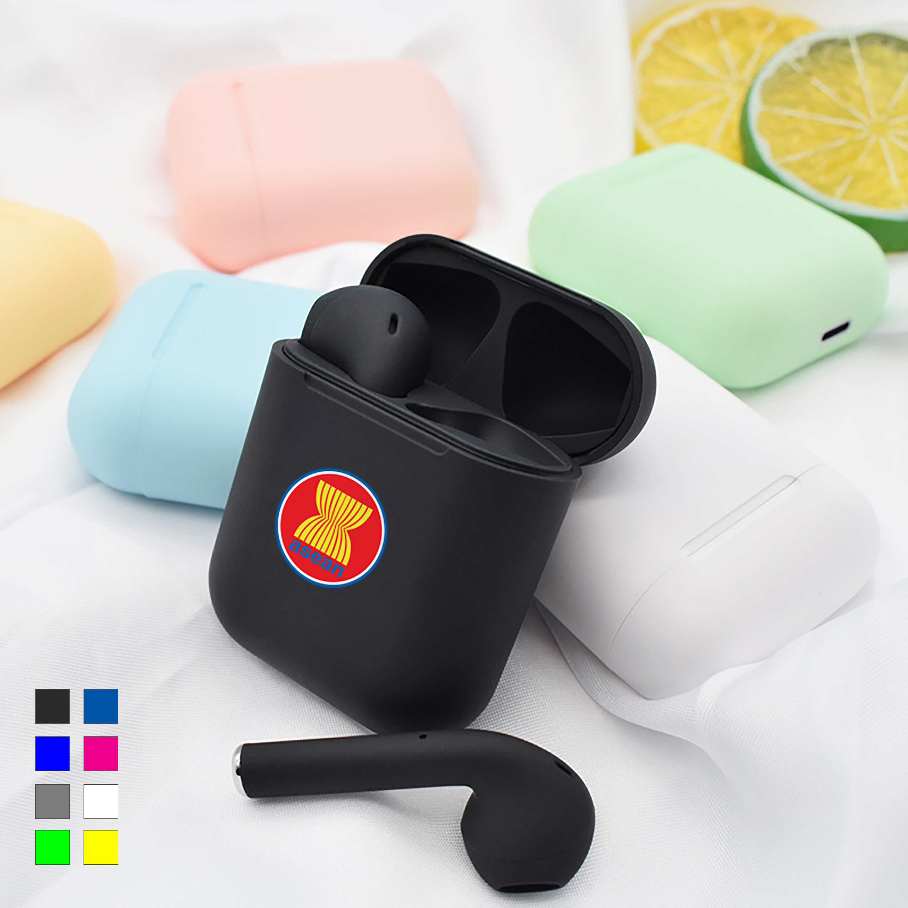 Mini Wireless Bluetooth Earbuds - Full Color 2