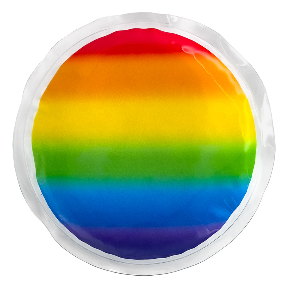 Circle Rainbow Gel Beads Hot/Cold Pack 1
