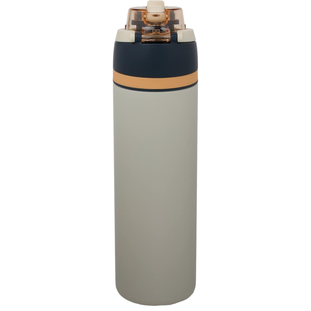 Elvin 28oz Recycled Stainless Flip Straw Bottle, custom water bottle with logo imprint 46