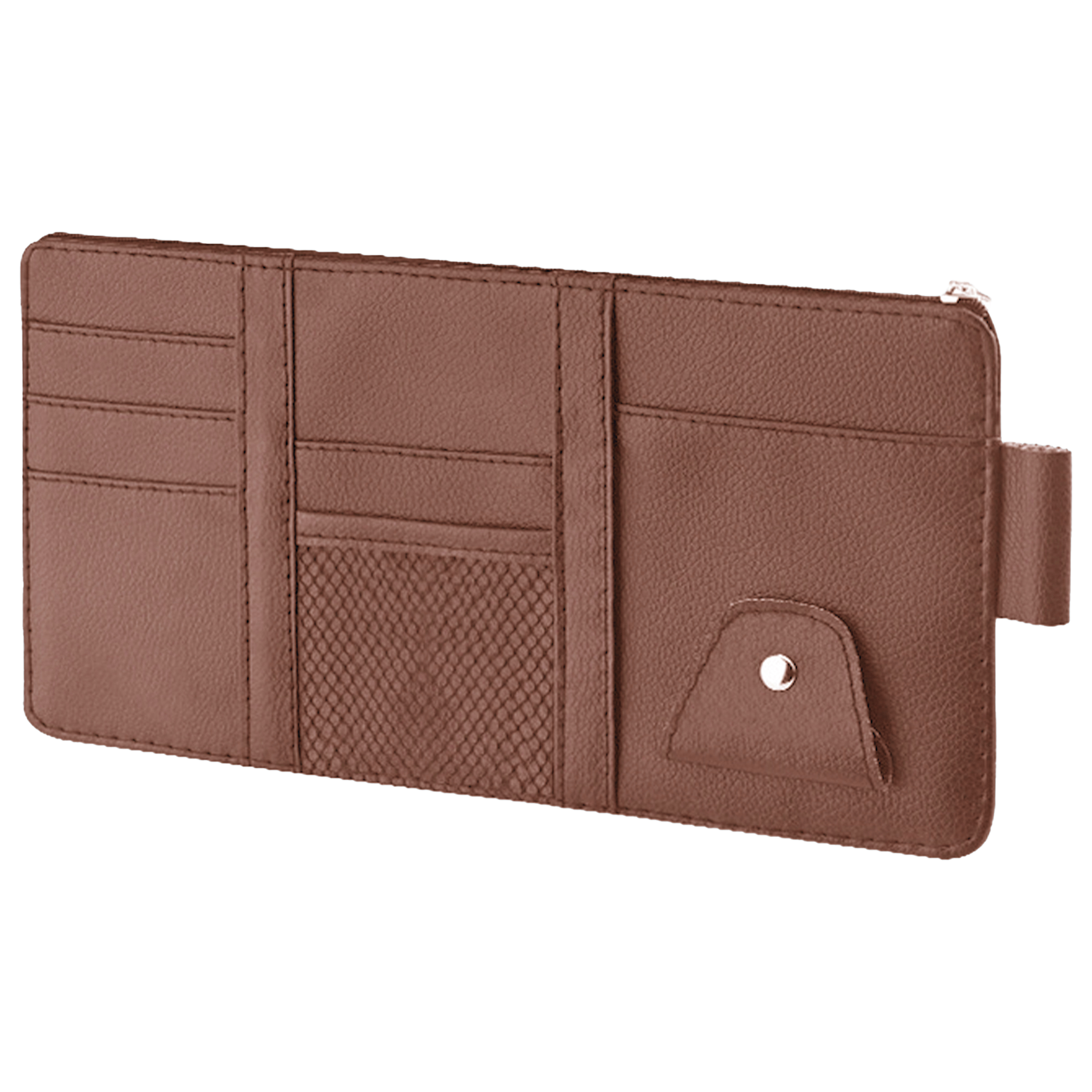 Pu Multi Functional Car Sunshade Storage Card Bag 5