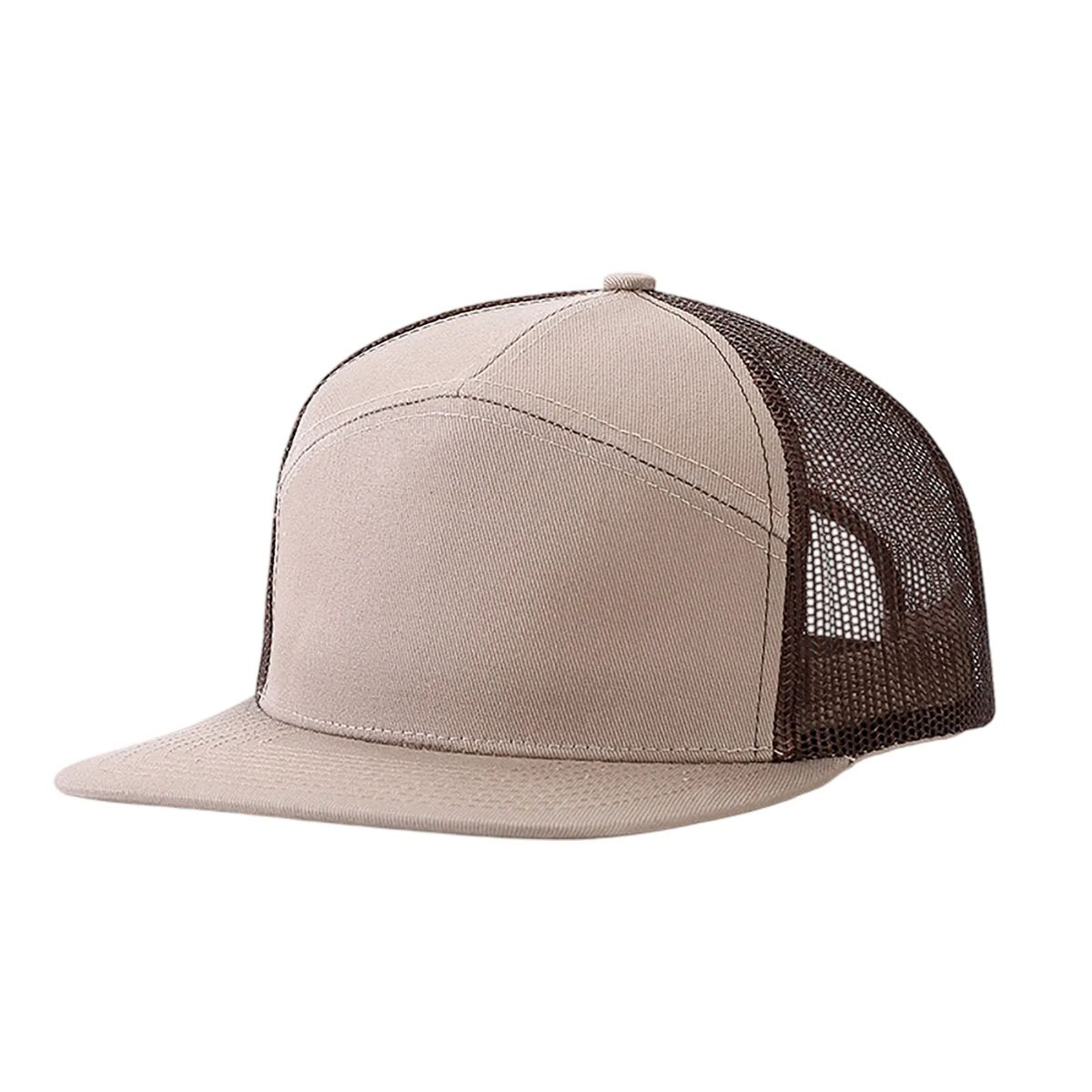 Breathable Mesh Snapback Cap for Outdoor Wear 9