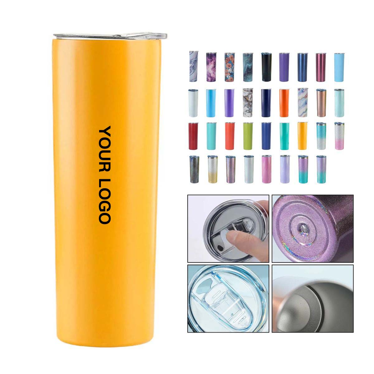 Portable 20oz Steel Tumbler for Daily Beverages 2