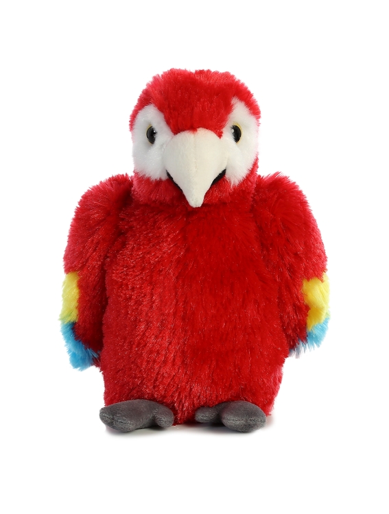 8" Scarlet Macaw Parrot 2