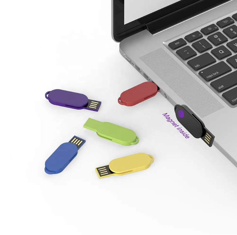 2 GB Mini Paper Clip USB Flash Drive 3