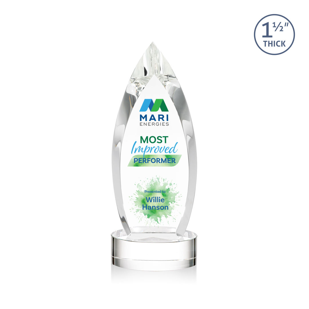 Fortier VividPrint™ Award on Base - Clear 11