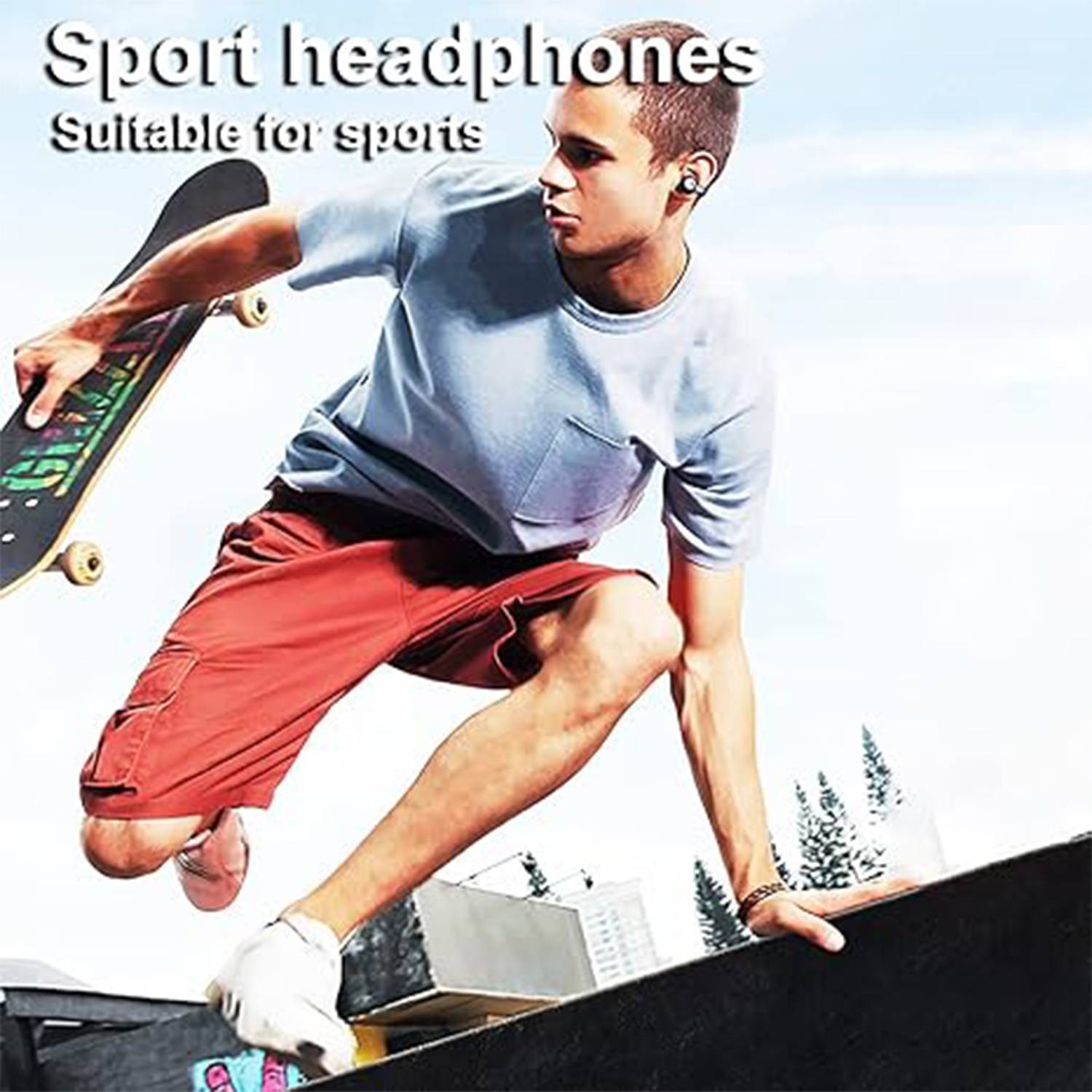 Wireless Ear Clip Headphones 5