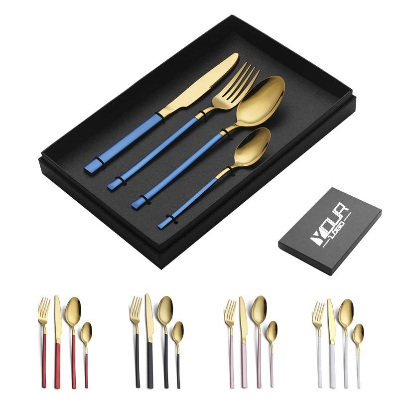 Stainless Steel Flatware Cutlery Set With Case 3