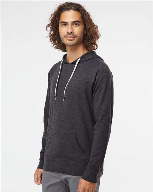 Unisex Icon Lightweight Loopback Terry Hooded Sweatshirt - SS1000 24