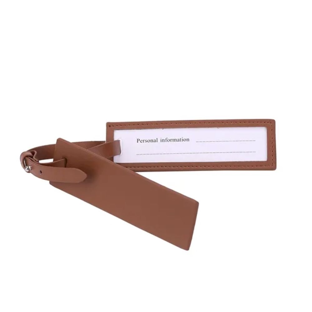 Original Vegan Leather Luggage Tag 5