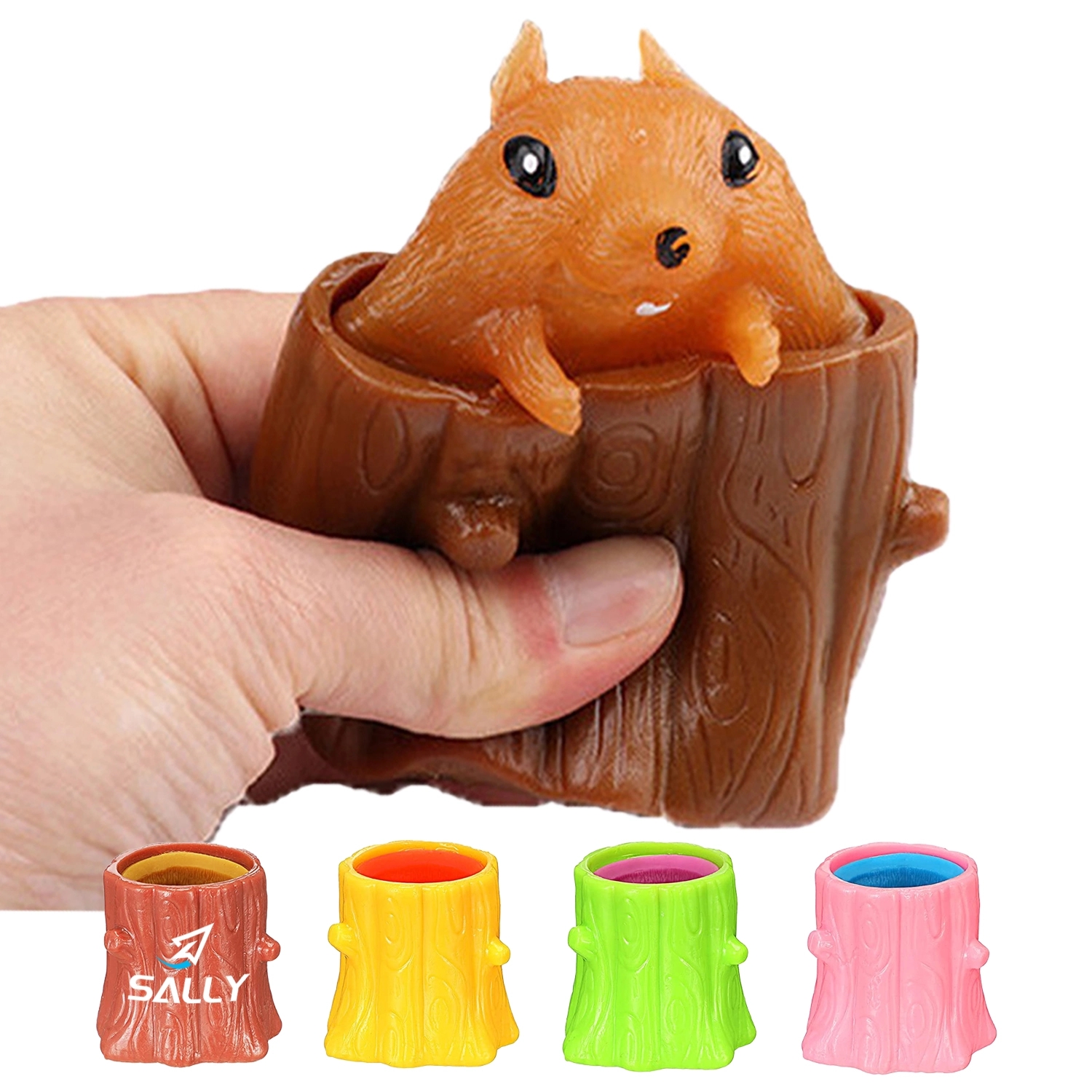 Squeeze Squirrel Cup Toys Decompression 2